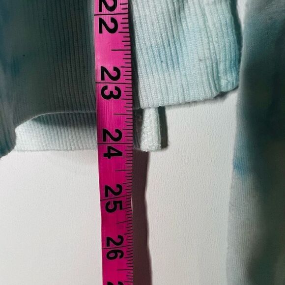 Wildfox Women's Blue Tie Dye Long Sleeve Sweatshirt Size Medium - Picture 10 of 12